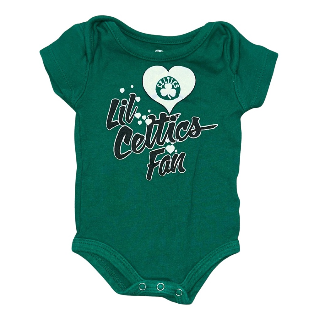 NBA Green Celtics Kids Bodysuit